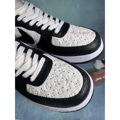 Louis Vuitton x Nike Air Force 1 Low Black White 7108-8-2 Black/White Sneakers