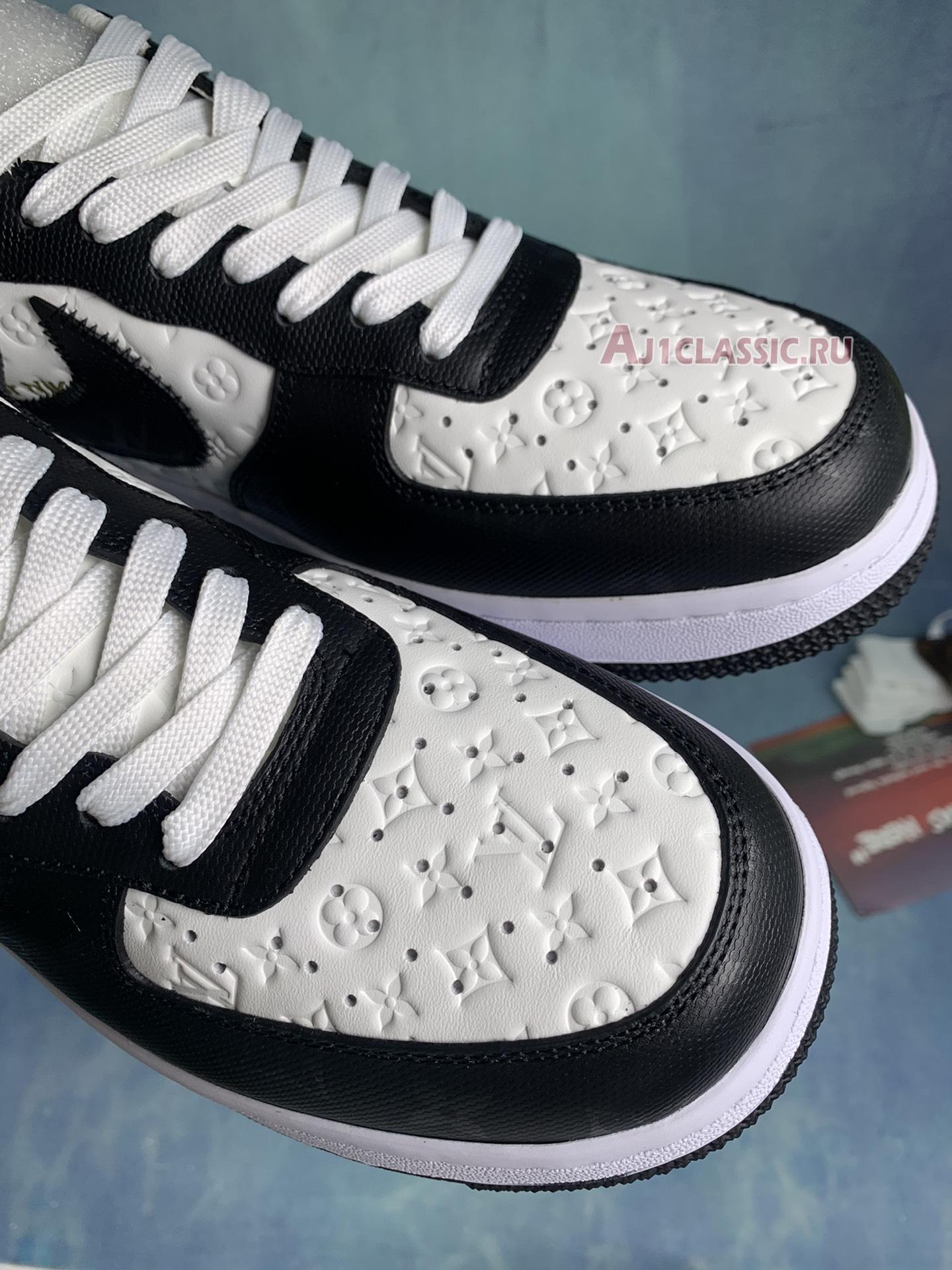 Louis Vuitton x Nike Air Force 1 Low "Black White" 7108-8-2