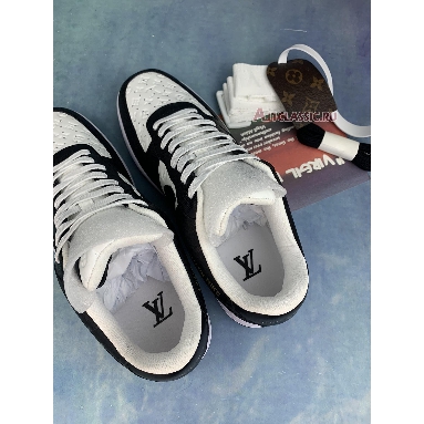 Louis Vuitton x Nike Air Force 1 Low Black White 7108-8-2 Black/White Sneakers