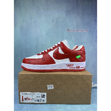 Louis Vuitton x Nike Air Force 1 Low White Comet Red MS0232-2 White/Comet Red Sneakers