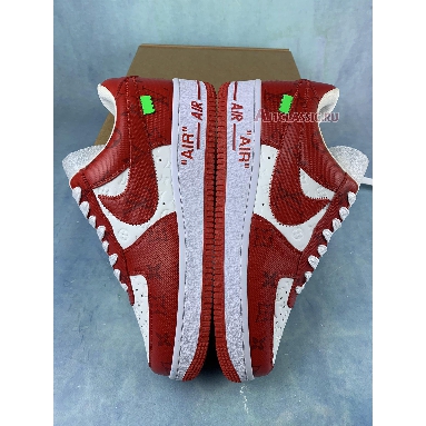 Louis Vuitton x Nike Air Force 1 Low White Comet Red MS0232-2 White/Comet Red Sneakers