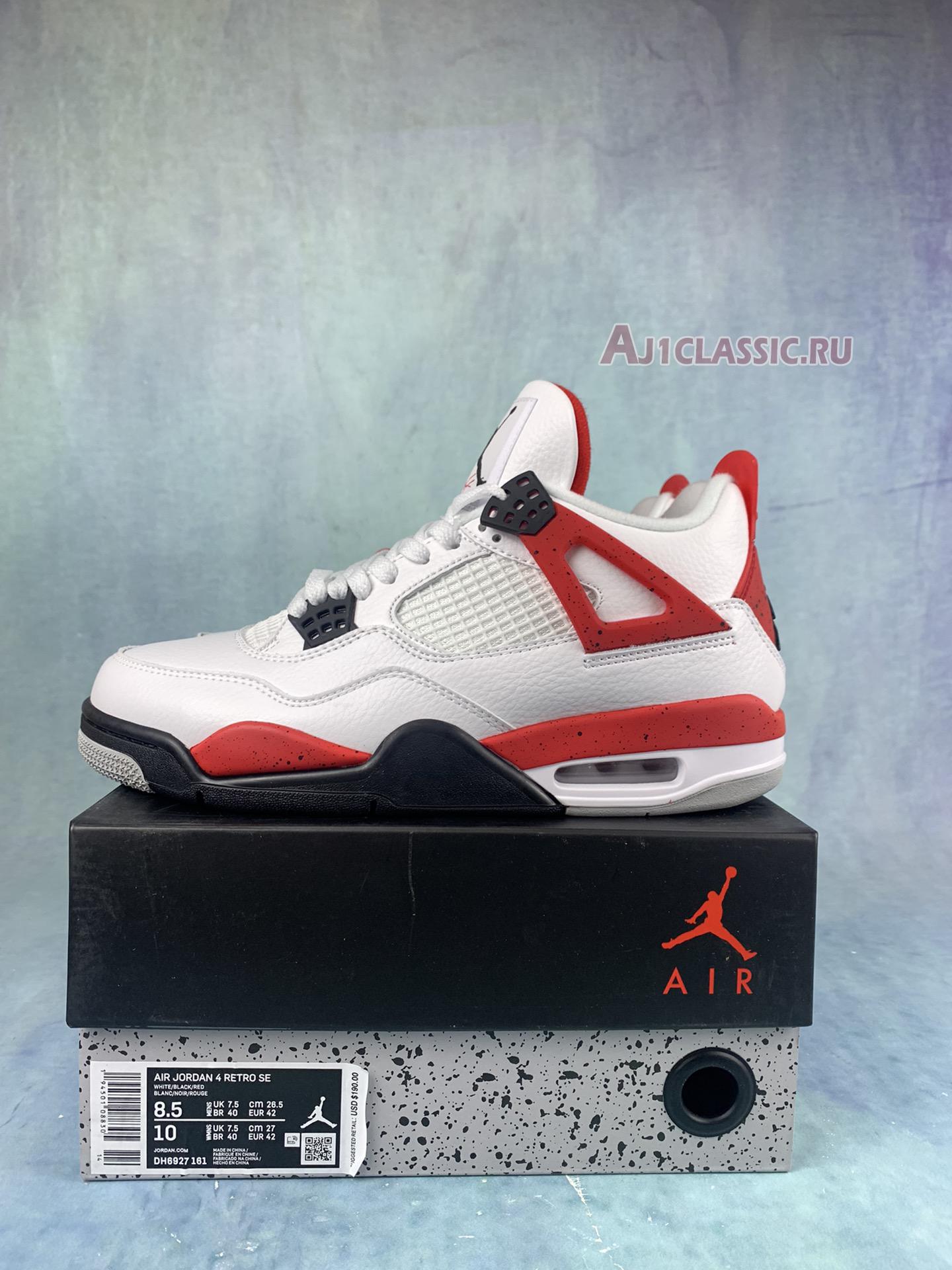 Air Jordan 4 Retro "Red Cement" DH6927-161