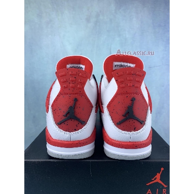 Air Jordan 4 Retro Red Cement DH6927-161 White/Fire Red/Black/Neutral Grey Mens Womens Shoes