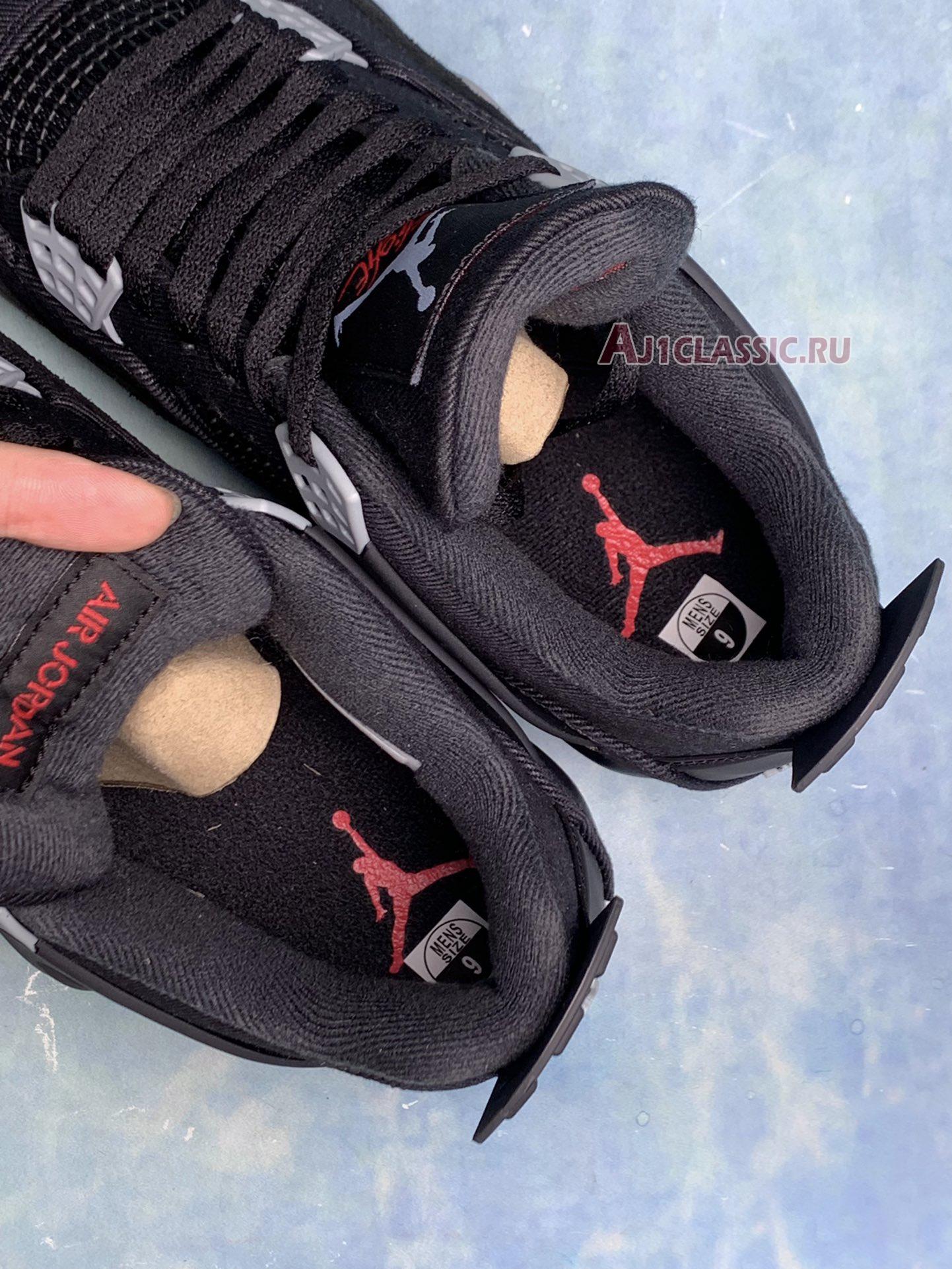 Air Jordan 4 "Black Canvas" DH7138-006-2