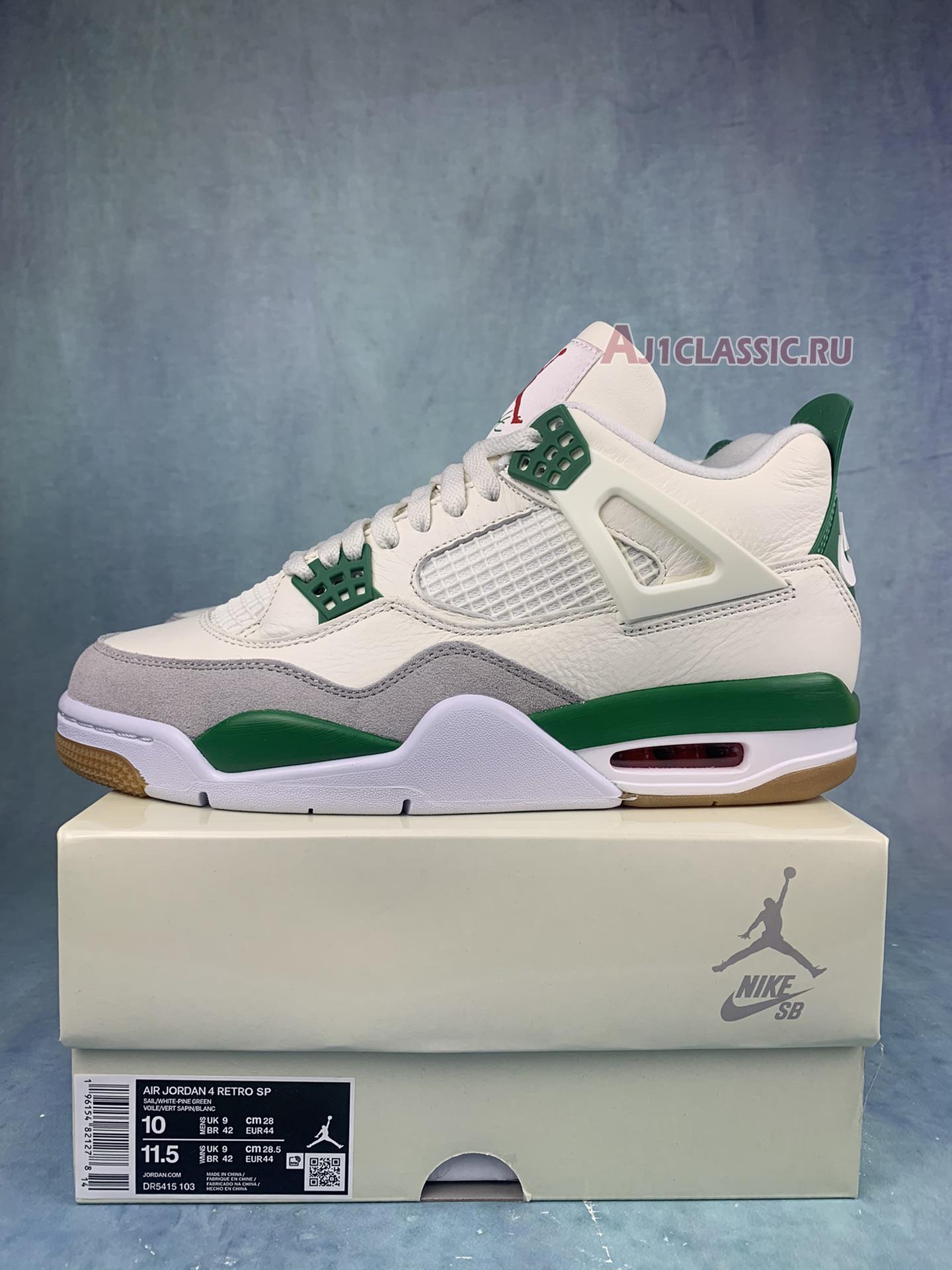 Nike SB x Air Jordan 4 Retro SP "Pine Green" DR5415-103