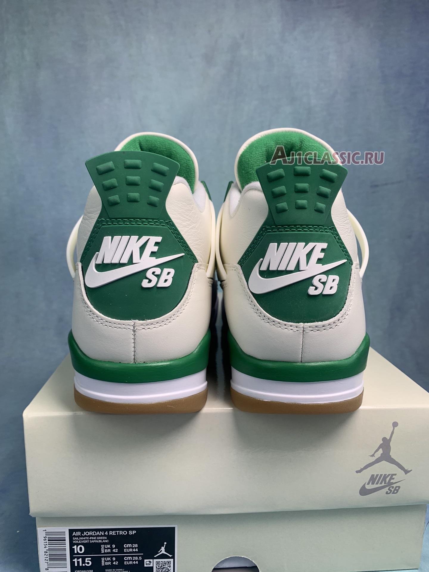 New Nike SB x Air Jordan 4 Retro SP "Pine Green" DR5415-103 Shoes