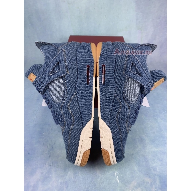 Levis x Air Jordan 4 Retro Denim AO2571-401-2 Denim/Denim-Sail-Game Red Sneakers