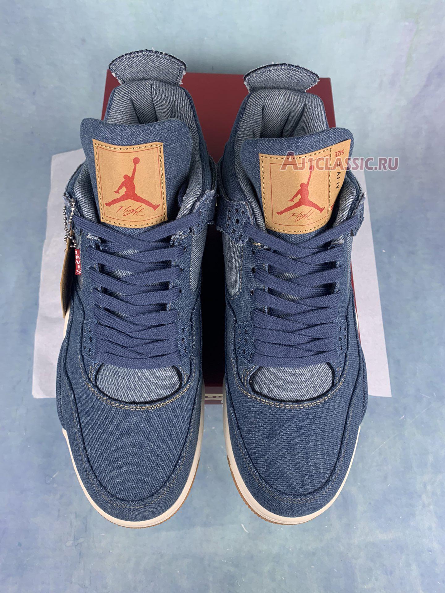 Levis x Air Jordan 4 Retro "Denim" AO2571-401-2