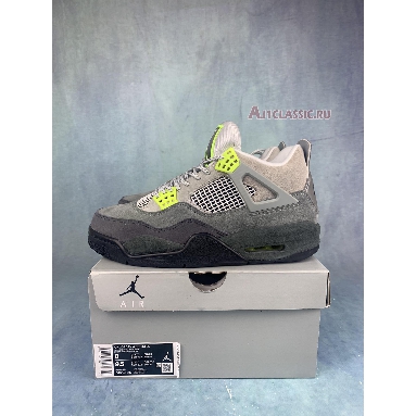 Air Jordan 4 SE Neon CT5342-007-2 Cool Grey/Volt/Wolf Grey/Anthracite Sneakers