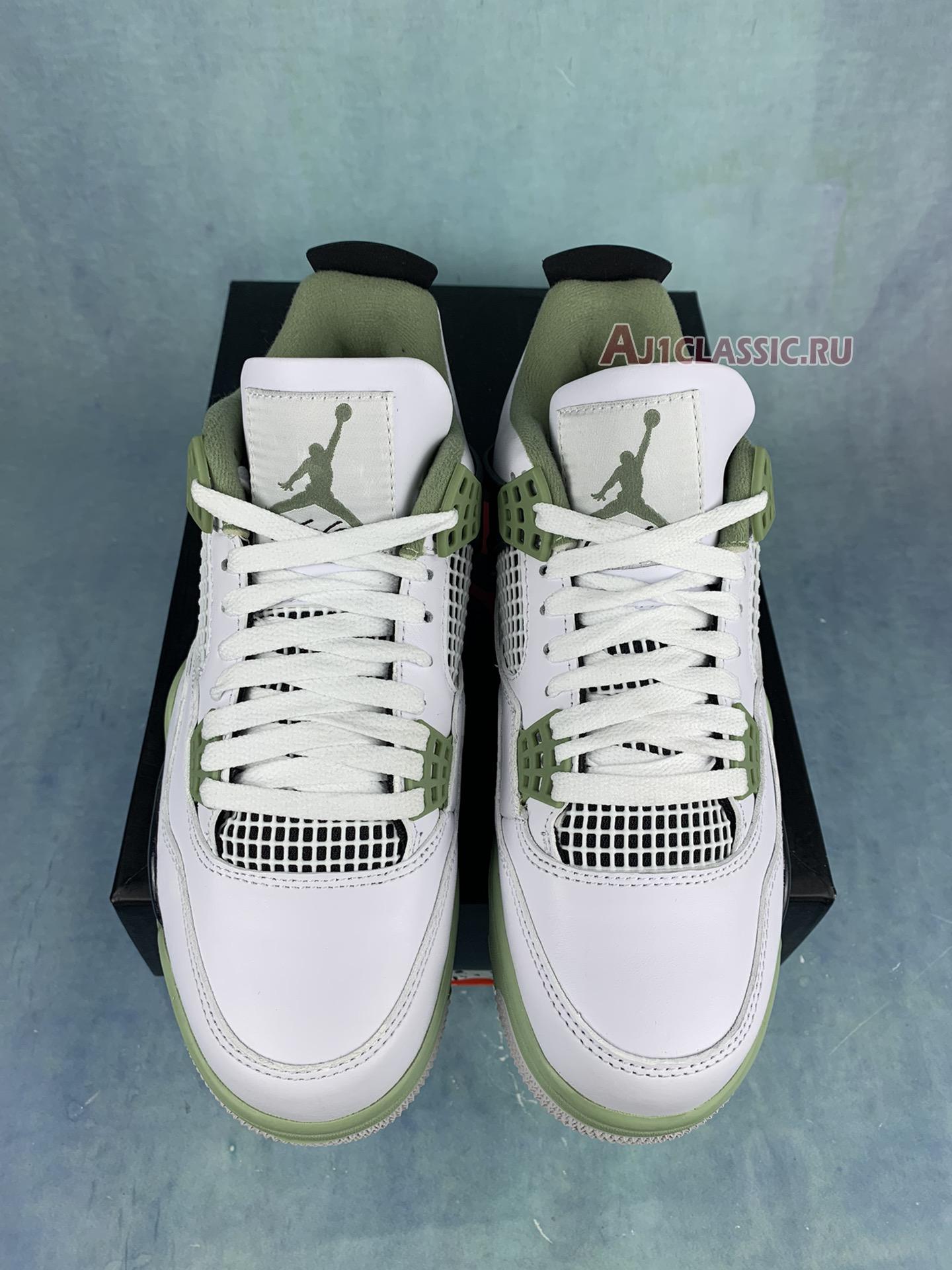 New Air Jordan 4 Retro "Seafoam" AQ9129-103 Shoes