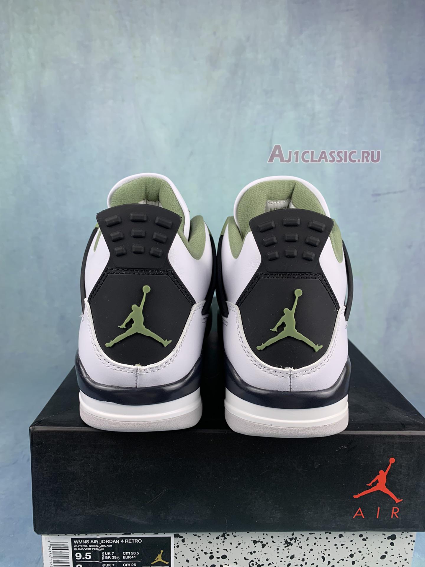 New Air Jordan 4 Retro "Seafoam" AQ9129-103 Shoes