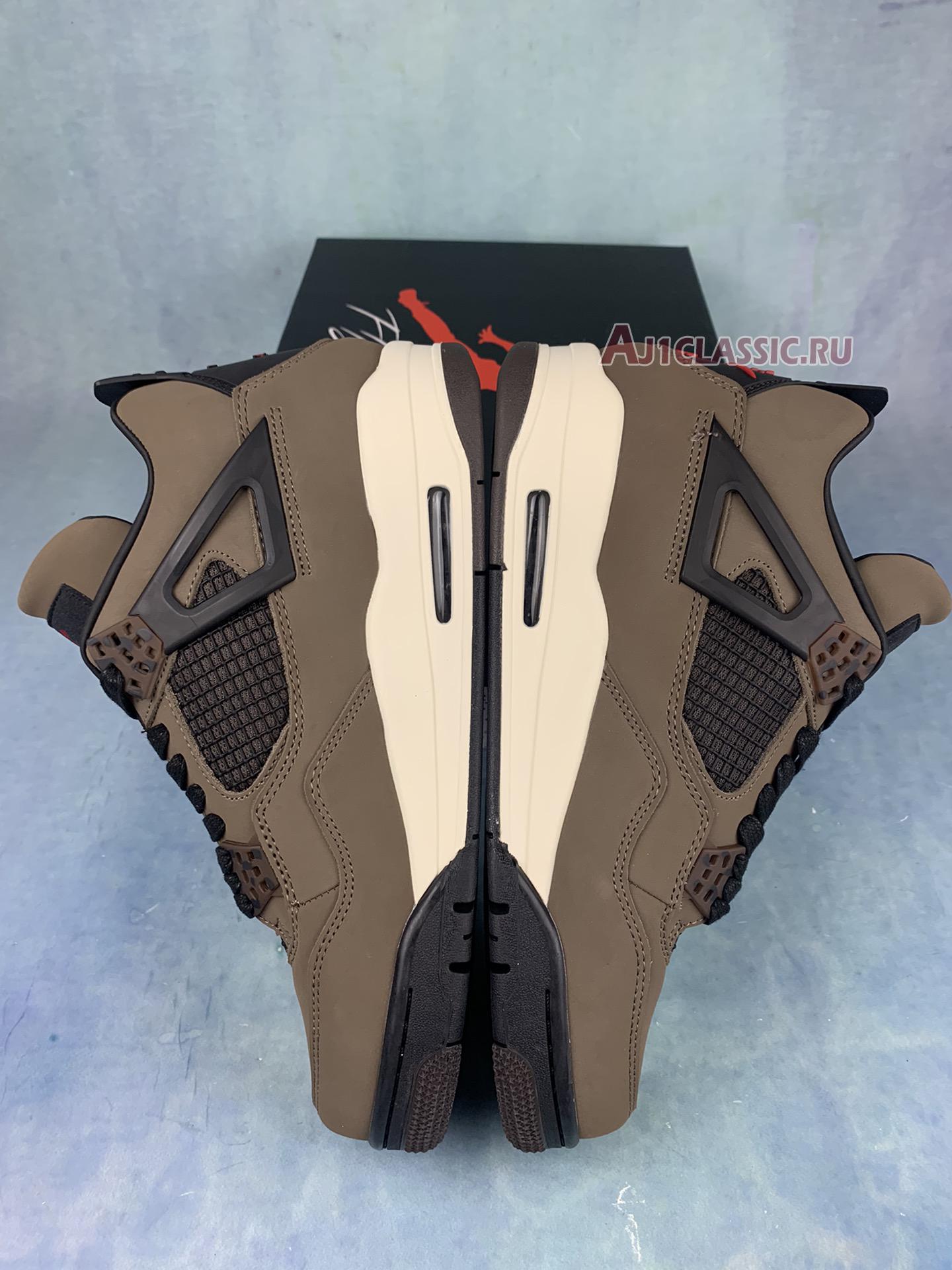 New Travis Scott x Air Jordan 4 "Dark Mocha" AJ4-882335-2 Shoes