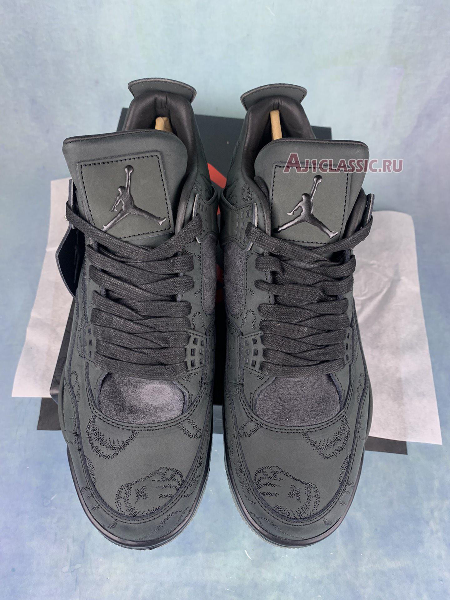 KAWS x Air Jordan 4 Retro "Black" 930155-001-2