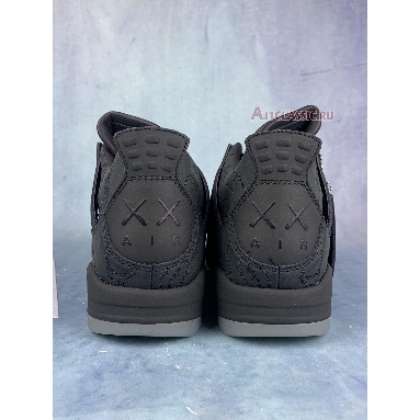 KAWS x Air Jordan 4 Retro Black 930155-001-2 Black/Black-Clear Glow Sneakers