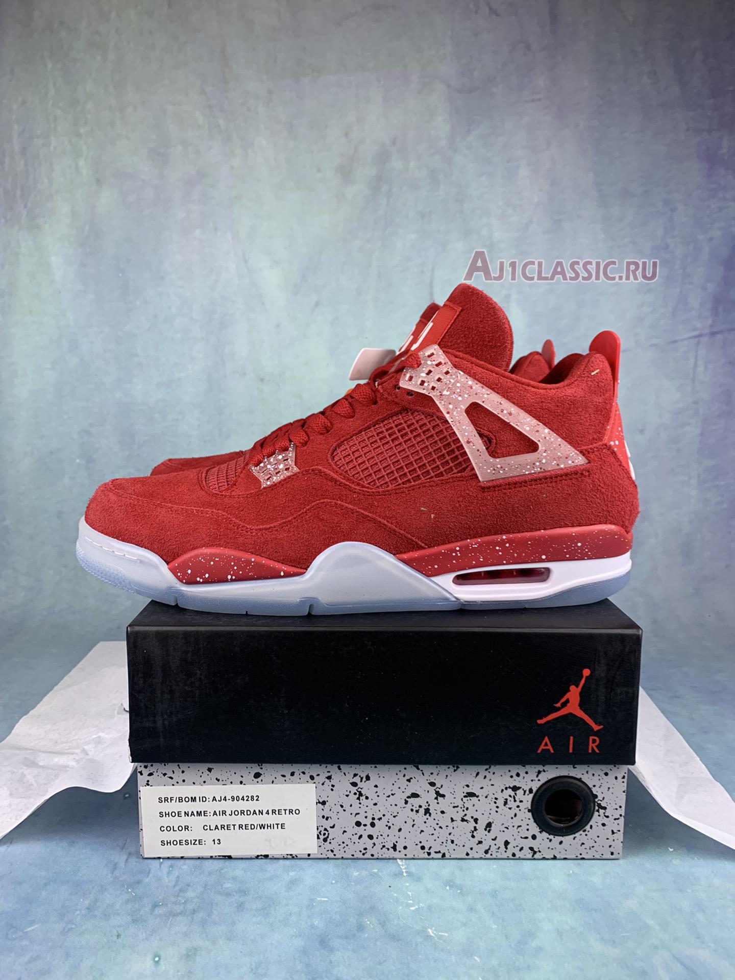 Air Jordan 4 Retro "Oklahoma Sooners" PE SU18 MNJDLS 731 LN3