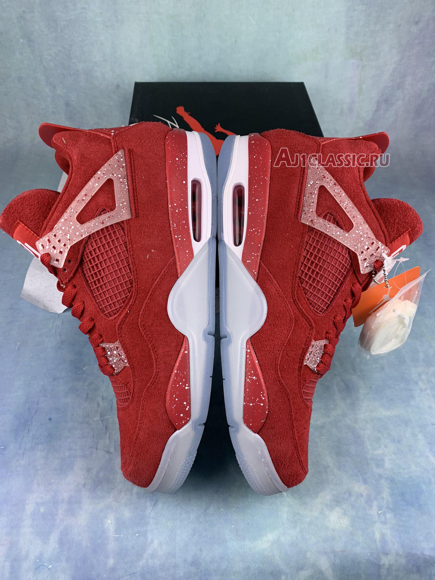 Air Jordan 4 Retro "Oklahoma Sooners" PE SU18 MNJDLS 731 LN3