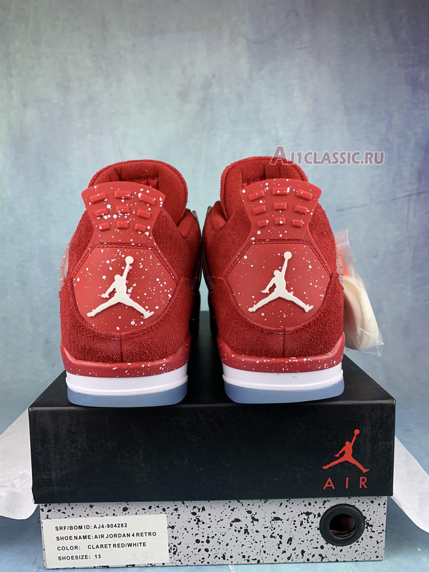 Air Jordan 4 Retro "Oklahoma Sooners" PE SU18 MNJDLS 731 LN3