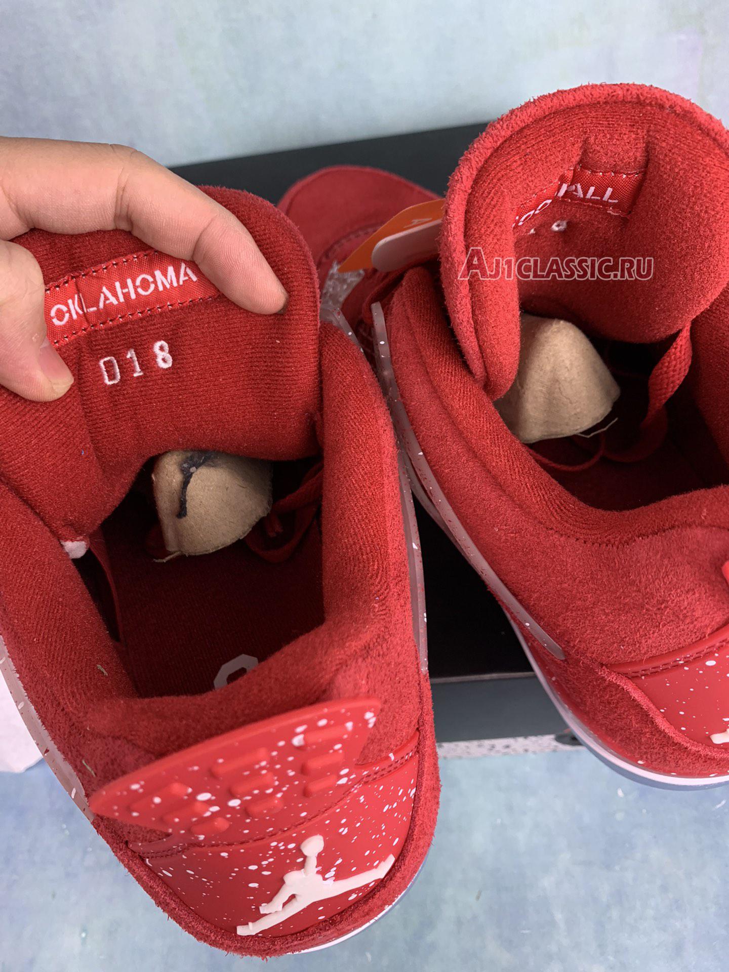 Air Jordan 4 Retro "Oklahoma Sooners" PE SU18 MNJDLS 731 LN3