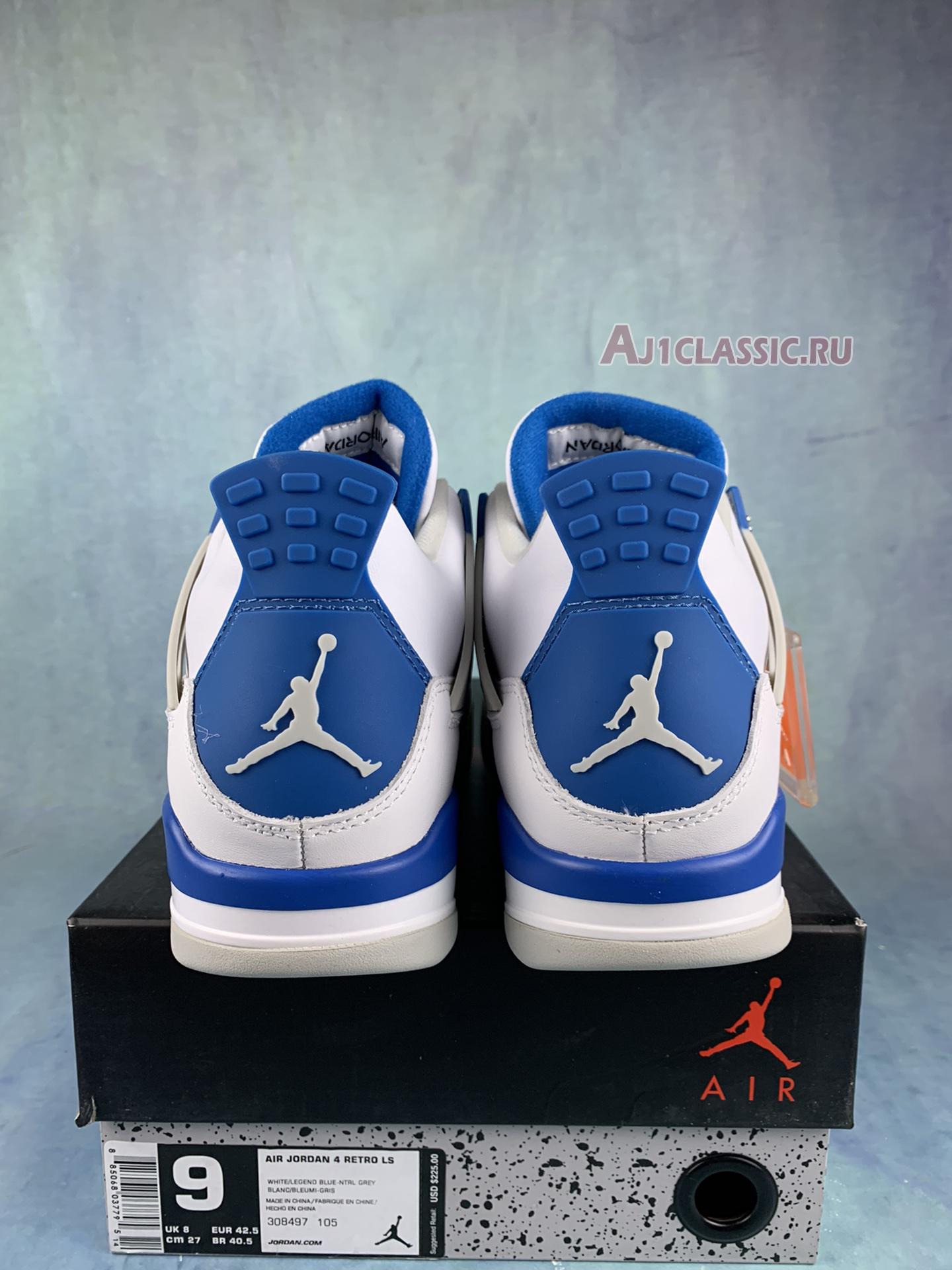 Air Jordan 4 Retro "Military Blue" 308497-105-2