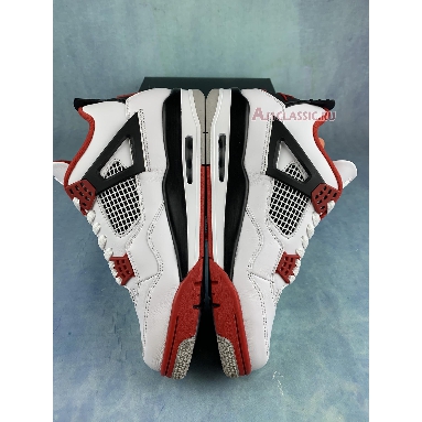 Air Jordan 4 Retro OG Fire Red DC7770-160-2 White/Black/Tech Grey/Fire Red Sneakers