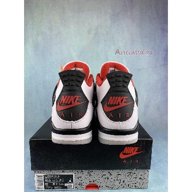 Air Jordan 4 Retro OG Fire Red DC7770-160-2 White/Black/Tech Grey/Fire Red Sneakers