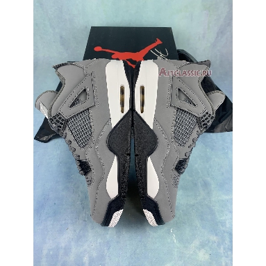 Air Jordan 4 Retro Cool Grey 308497-007-2 Cool Grey/Chrome-Dark Charcoal Mens Womens Shoes