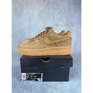 Nike Air Force 1 Low Flax CJ9179-200-2 Flax/Gum Light Brown/Black/Wheat Mens Womens Shoes