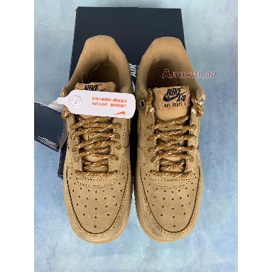 Nike Air Force 1 Low Flax CJ9179-200-2 Flax/Gum Light Brown/Black/Wheat Mens Womens Shoes