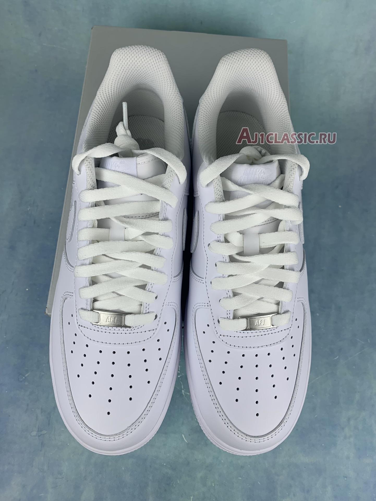 New Nike Air Force 1 07 "Triple White" CW2288-111-3 Shoes