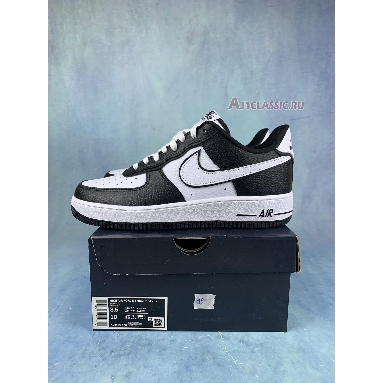 Nike Air Force 1 07 LV8 Panda DX3115-100 White/Black/Racer Blue/White Mens Womens Shoes