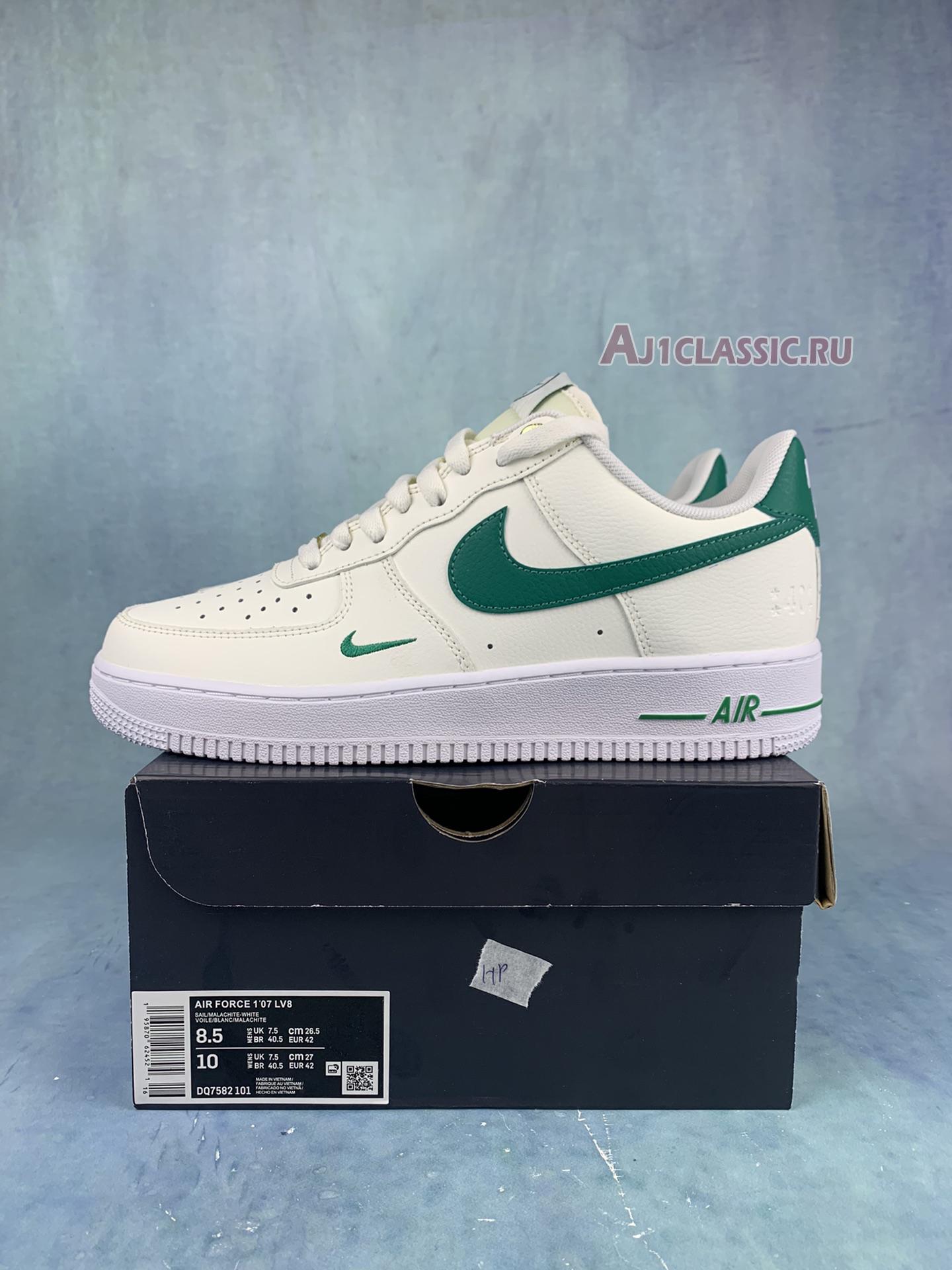 New Nike Air Force 1 07 SE "40th Anniversary - Sail Malachite" DQ7582-101 Shoes