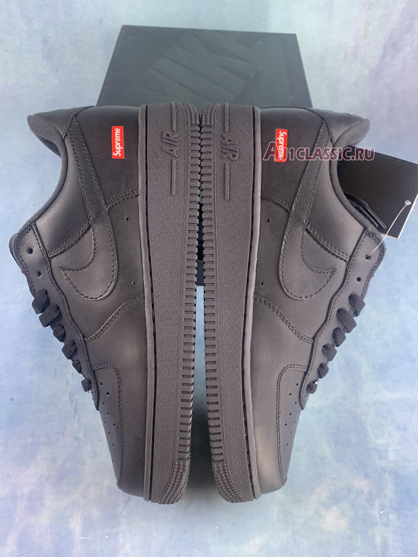 New Supreme x Nike Air Force 1 Low "Box Logo - Black" CU9225-001 Shoes