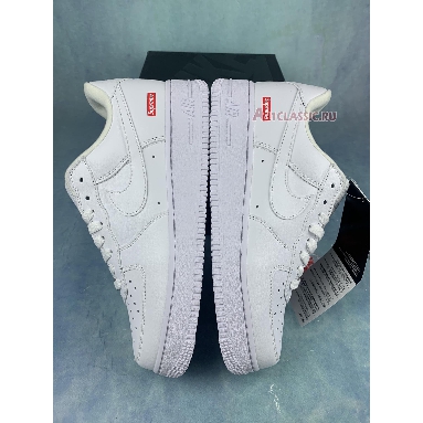 Supreme x Nike Air Force 1 Low Box Logo - White CU9225-100-2 White/White Mens Womens Shoes