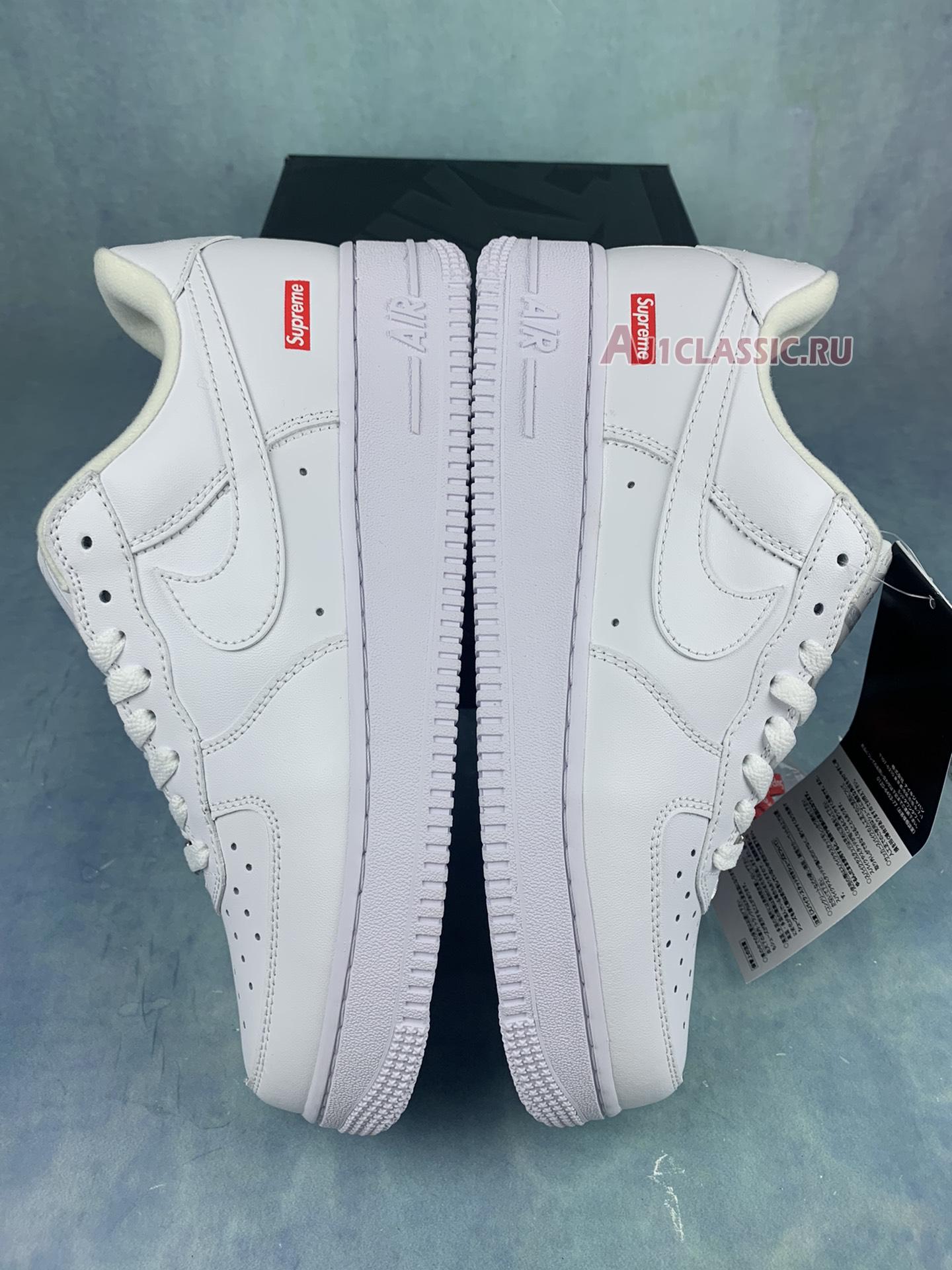 New Supreme x Nike Air Force 1 Low "Box Logo - White" CU9225-100-2 Shoes