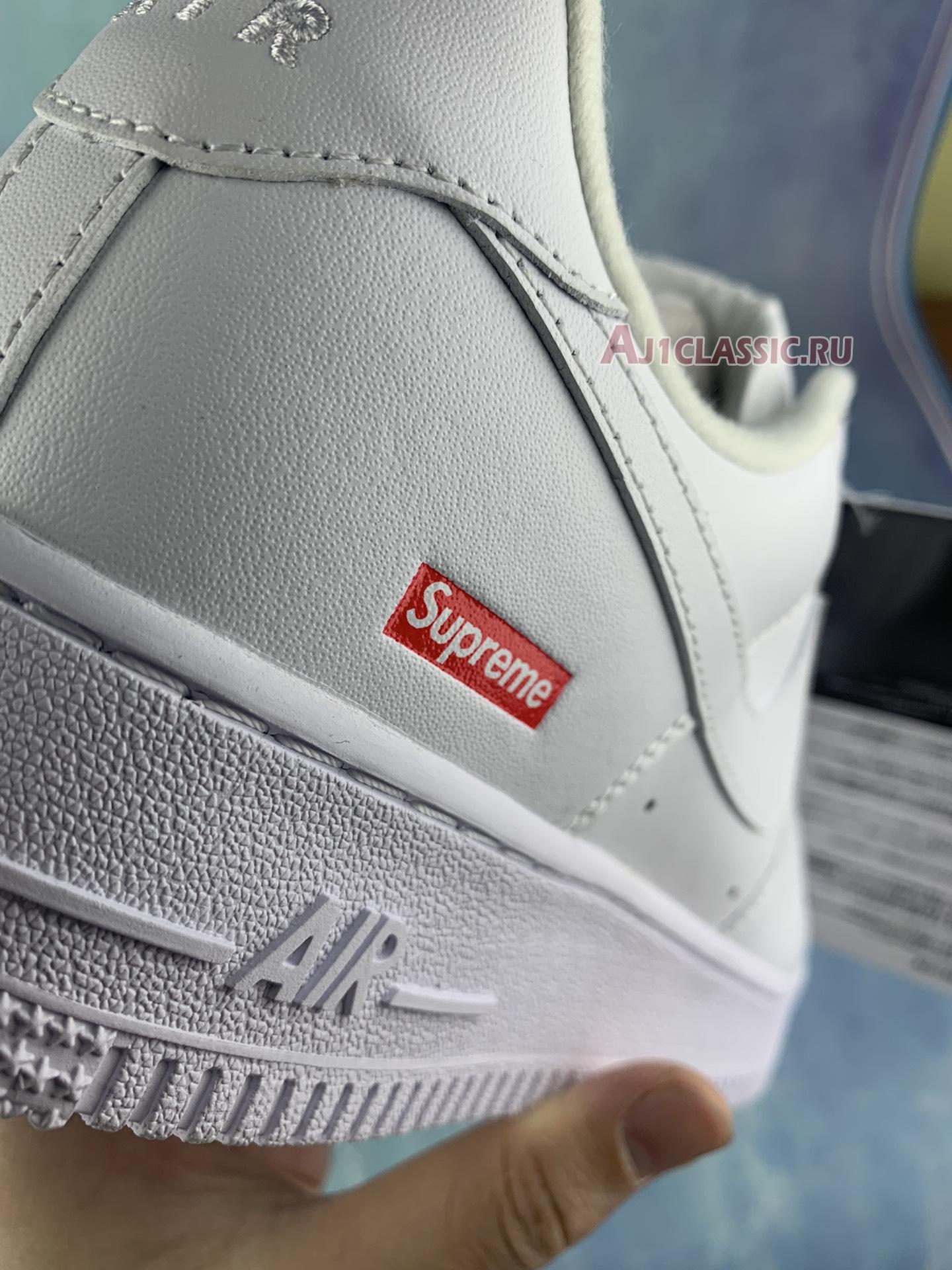 New Supreme x Nike Air Force 1 Low "Box Logo - White" CU9225-100-2 Shoes