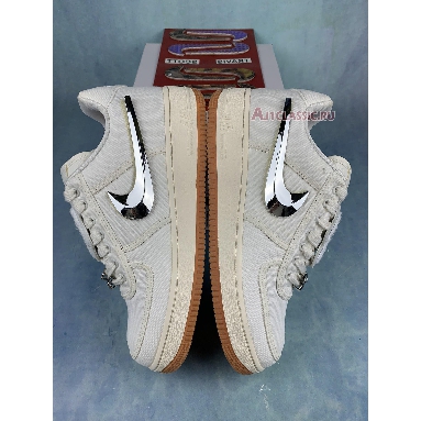 Travis Scott x Nike Air Force 1 Sail AQ4211-101-2 Sail/Gum Light Brown/Sail Mens Womens Shoes