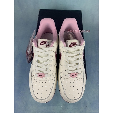 Nike Air Force 1 Low Valentines Day 2023 FD4616-161 White/Burgundy/Pink Mens Womens Shoes