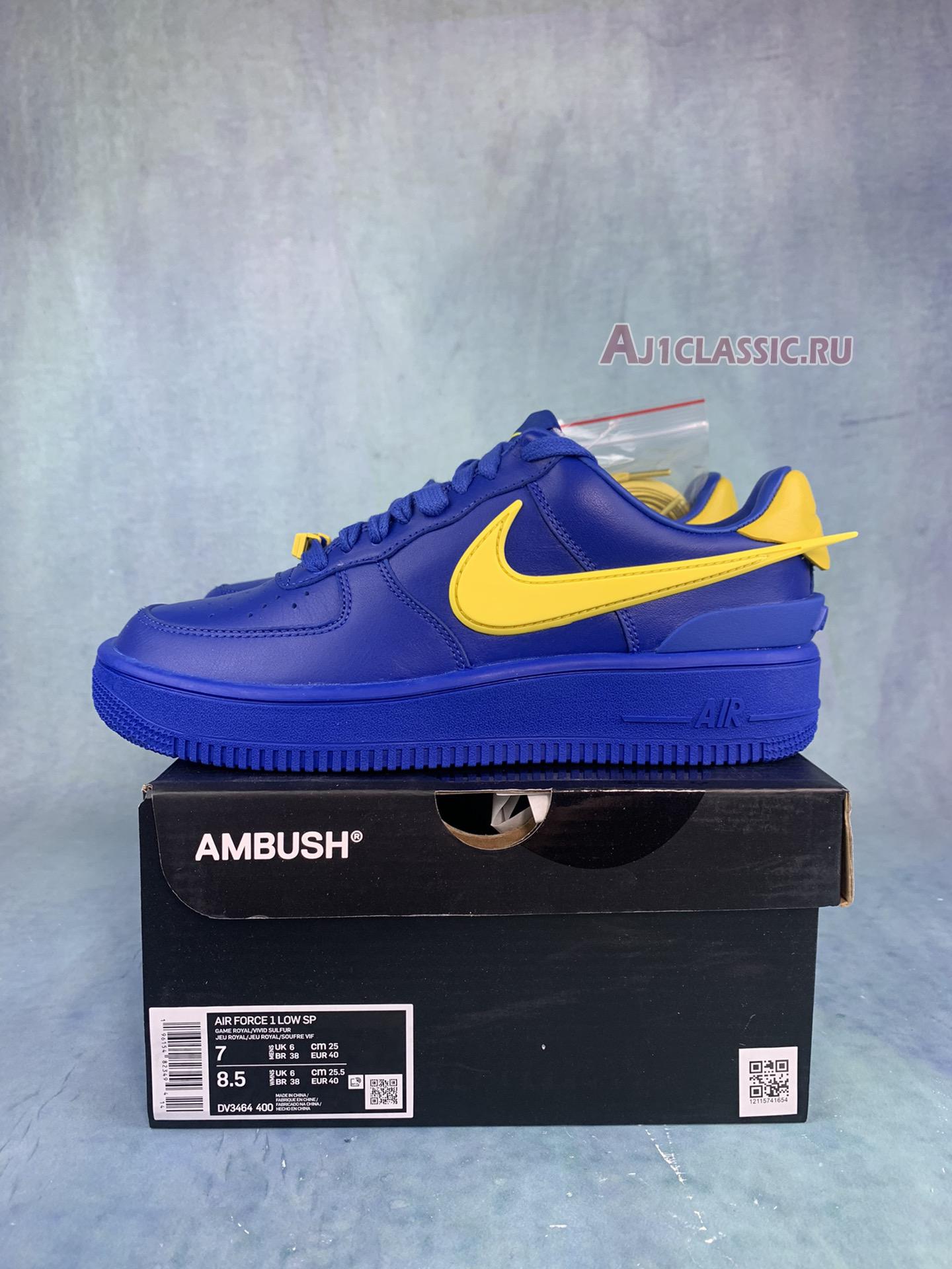 New AMBUSH x Nike Air Force 1 Low "Game Royal" DV3464-400 Shoes