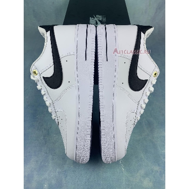 Nike Air Force 1 07 LV8 40th Anniversary - White Black DQ7658-100 White/Black/White/Metallic Gold Mens Womens Shoes