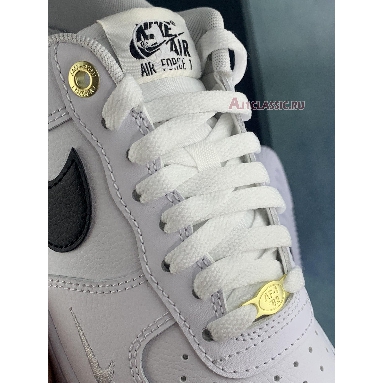 Nike Air Force 1 07 LV8 40th Anniversary - White Black DQ7658-100 White/Black/White/Metallic Gold Mens Womens Shoes