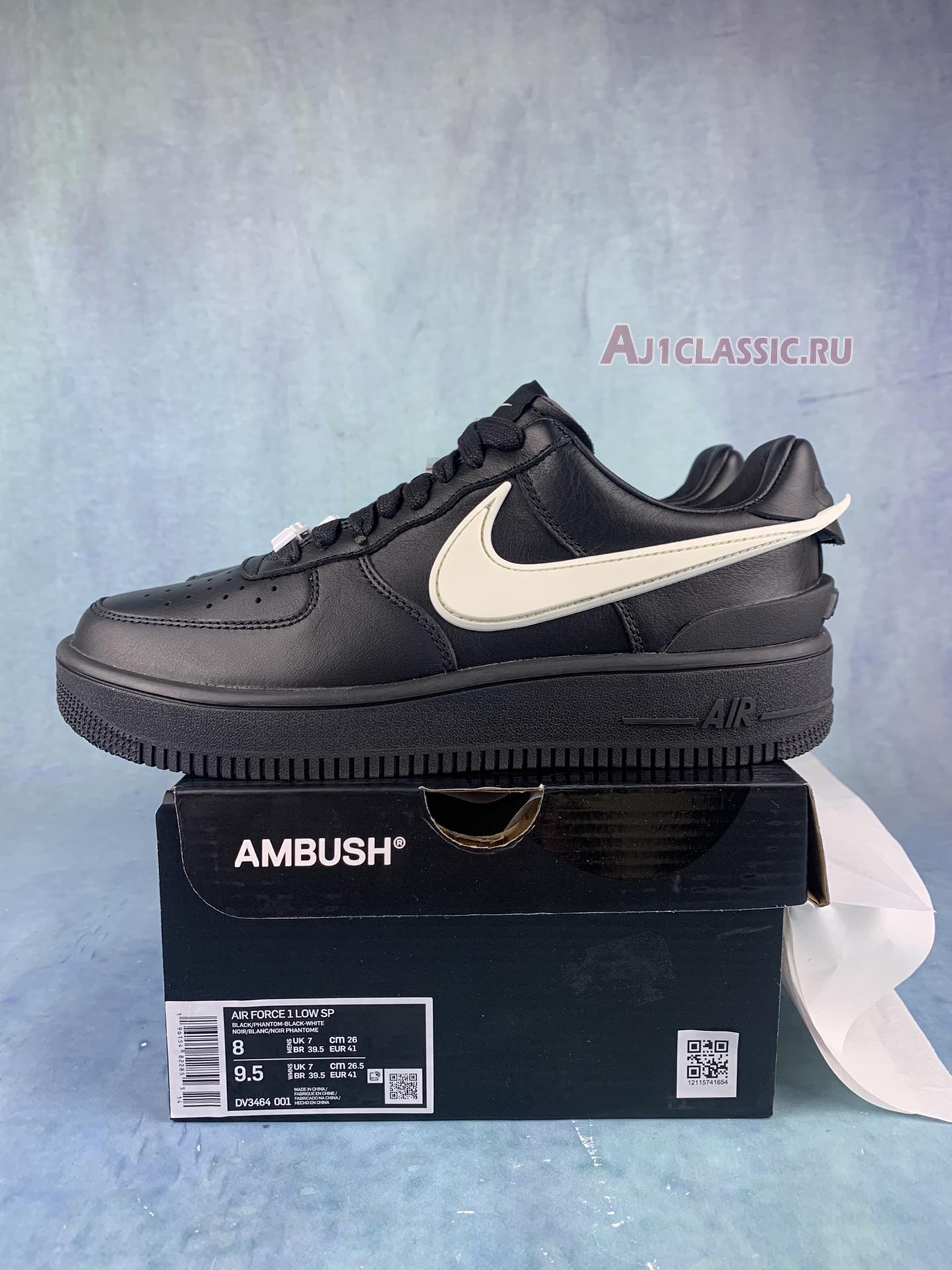 New AMBUSH x Nike Air Force 1 Low "Black" DV3464-001 Shoes