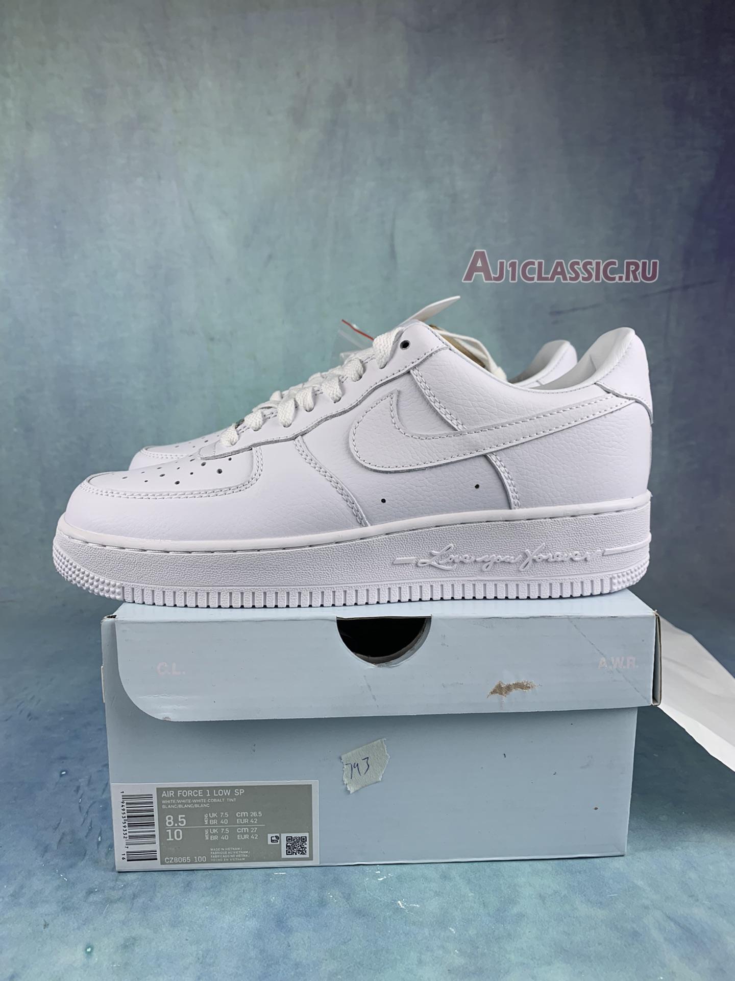 New NOCTA x Nike Air Force 1 Low "Certified Lover Boy" With Love You Forever Book CZ8065-100 Shoes