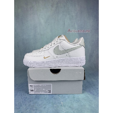 Nike Air Force 1 White Light Silver CZ0270-106-2 White/White/Light Silver/Light Silver Mens Womens Shoes