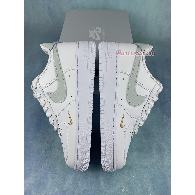 Nike Air Force 1 White Light Silver CZ0270-106-2 White/White/Light Silver/Light Silver Mens Womens Shoes