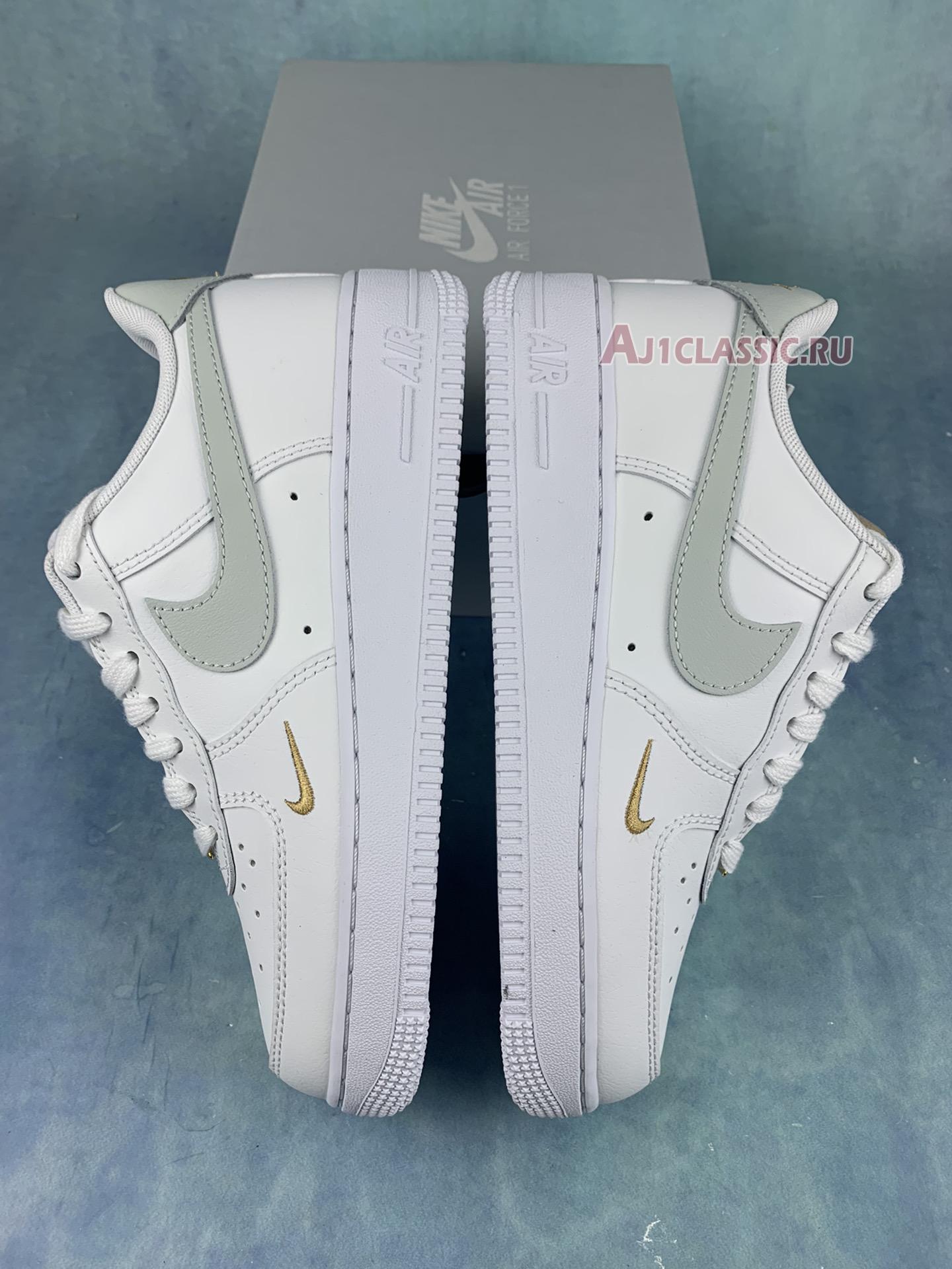 New Nike Air Force 1 "White Light Silver" CZ0270-106-2 Shoes