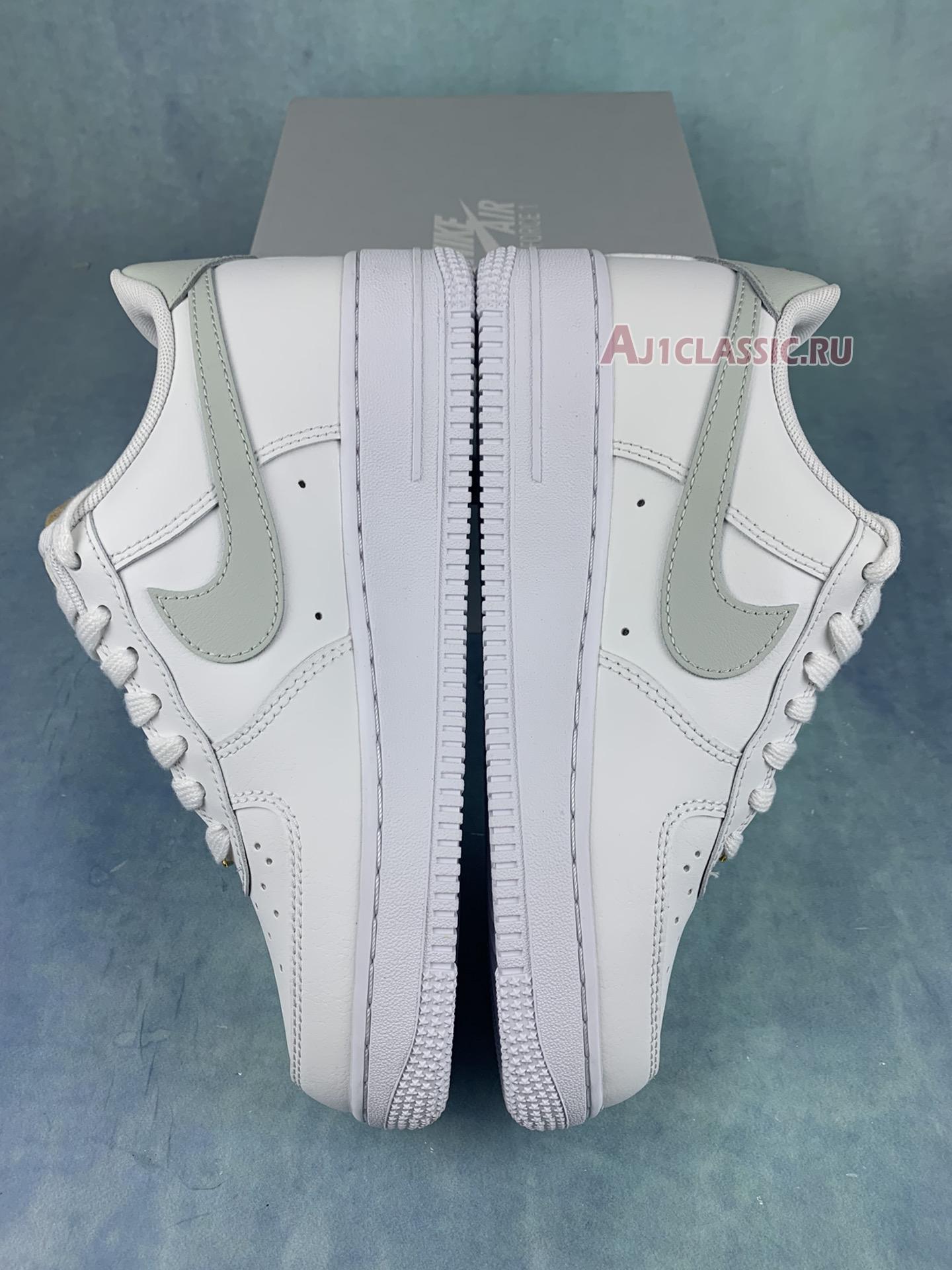 New Nike Air Force 1 "White Light Silver" CZ0270-106-2 Shoes