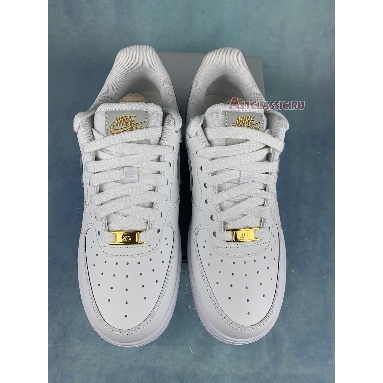 Nike Air Force 1 White Light Silver CZ0270-106-2 White/White/Light Silver/Light Silver Mens Womens Shoes