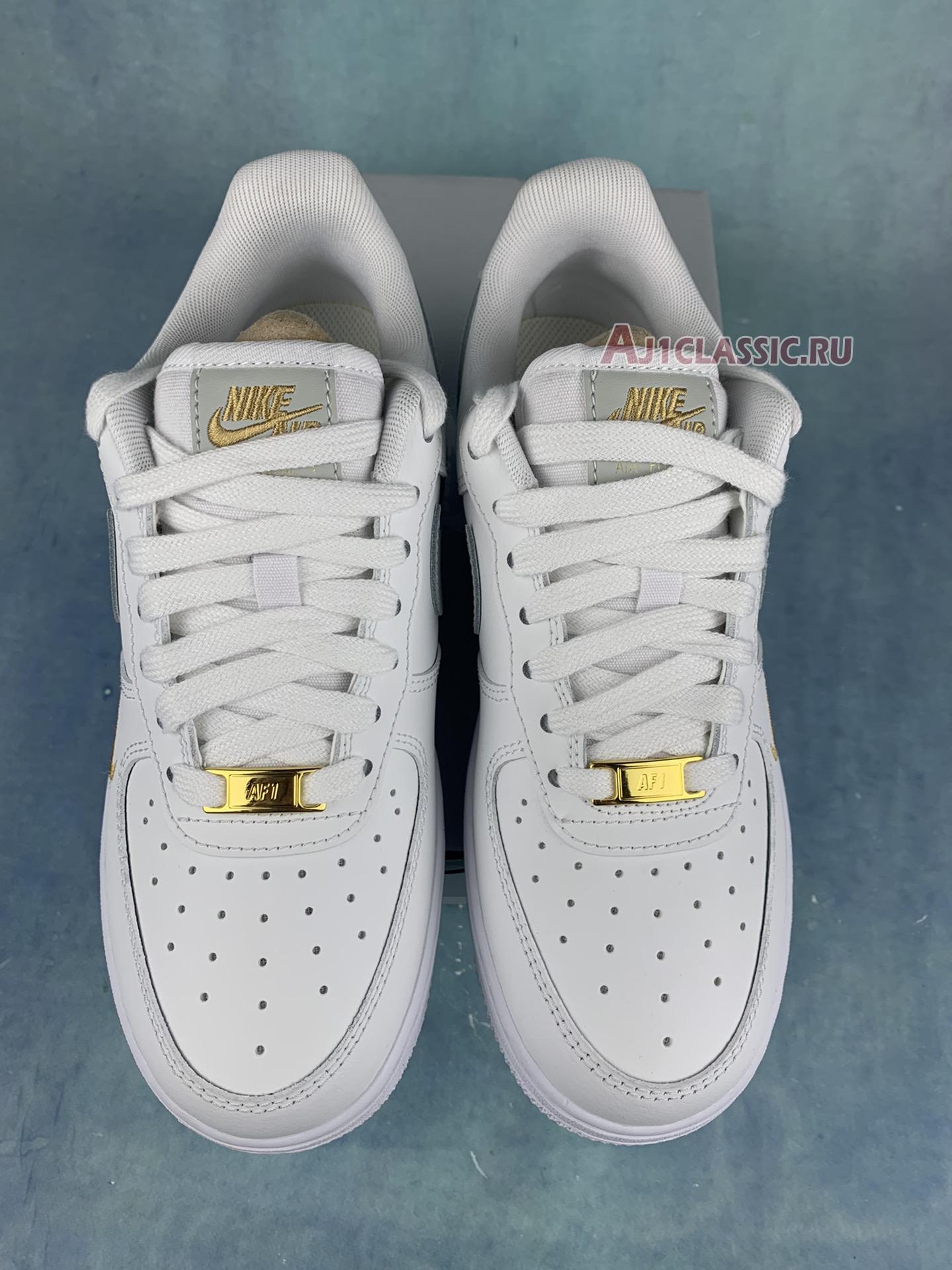 New Nike Air Force 1 "White Light Silver" CZ0270-106-2 Shoes