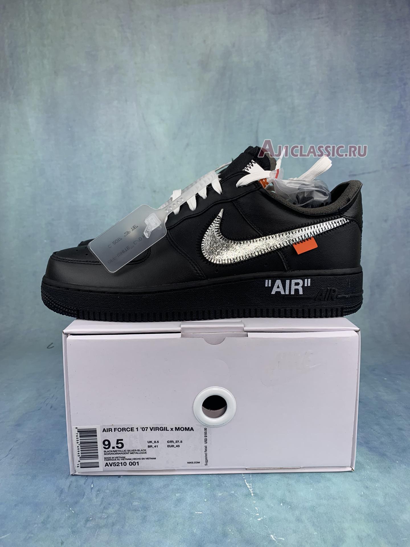 New Off-White x Nike Air Force 1 Low 07 "MoMA" AV5210-001-2 Shoes