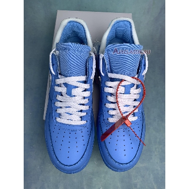 Off-White x Air Force 1 Low 07 MCA CI1173-400-2 University Blue/White-University Red-Metallic Silver Mens Womens Shoes